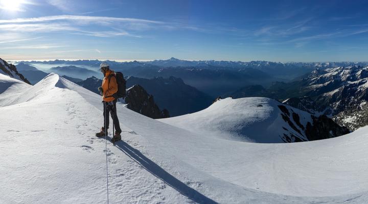 Sur le "plateau sommital"
