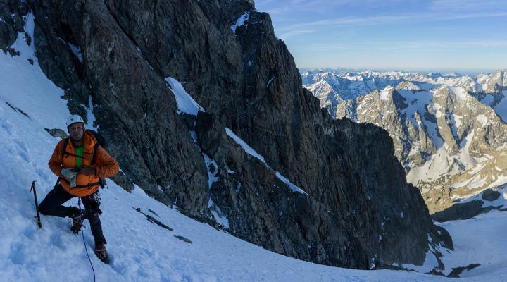 Montée dans le couloir Coolidge