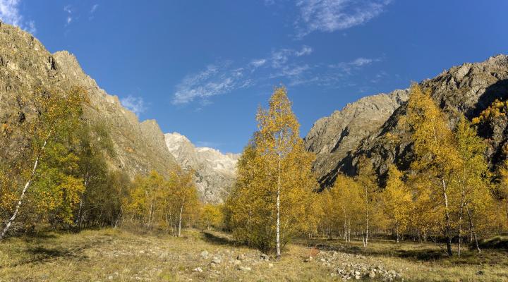 le Valjouffrey au départ du Désert