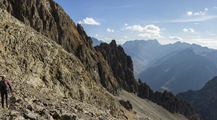 En descendant vers Côte Belle