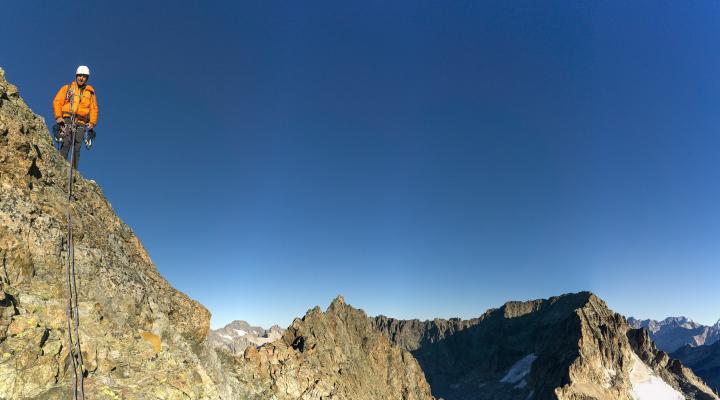 On sort des traversées versant nord pour enfin trouver le soleil.