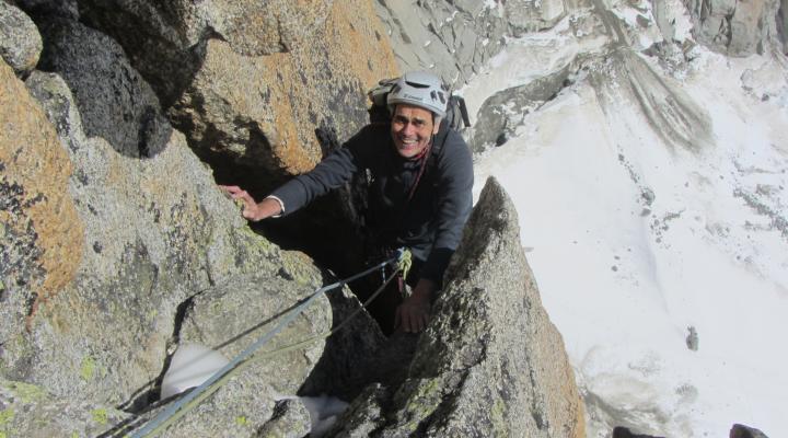 voie Lépiney au Trident du Tacul - Guides des Arcs
