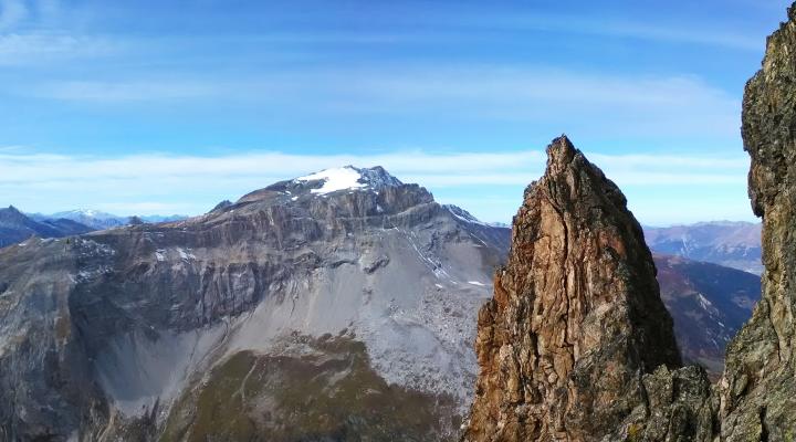 sortie du magnifique et très aérien gendarme du premier tiers