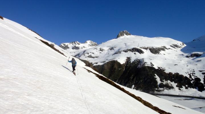 Au dessus de l'Oberalp Pass