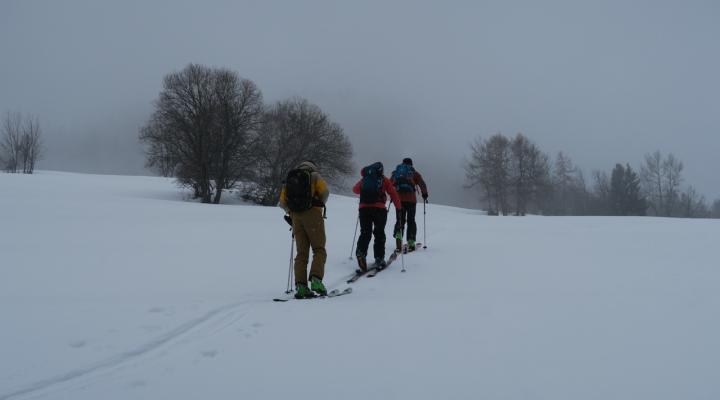 Randonnée à ski vanoise Dou des Cornes
