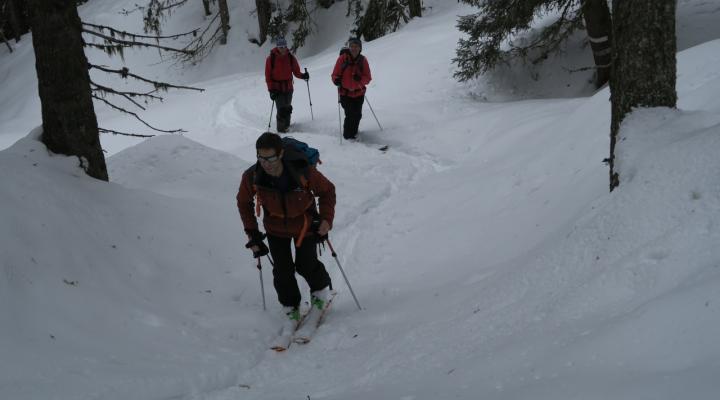 Randonnée à ski vanoise Dou des Cornes
