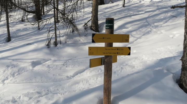 Randonnée à ski Ubayette