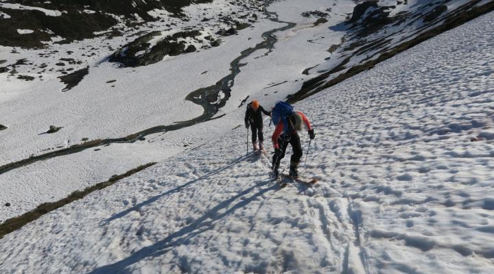 En montant vers Louprama