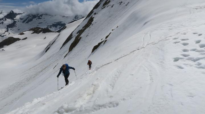 En montant au col Pers