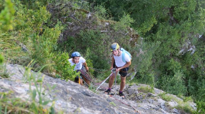 escalade dans les gorges du Tarn