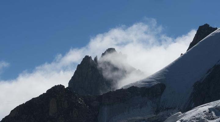 Jeu de nuages venant d'Italie