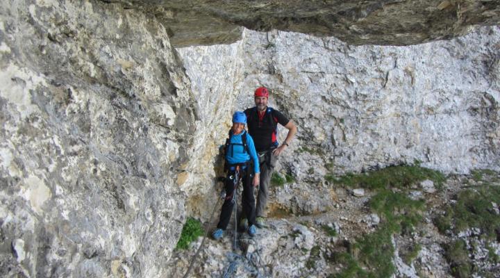 Escalade du Mont Aiguille par la voie normale