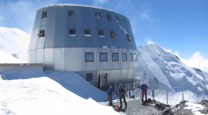 Ascension du Mont Blanc.