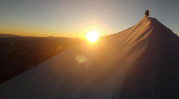 Ascension du Mont Blanc.