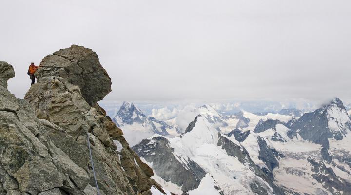 Tout près du sommet