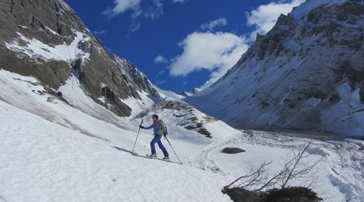 Ski de randonnée dans le Beaufortain - Col de Presset
