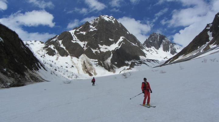 Ski de randonnée dans le Beaufortain - Col de Presset