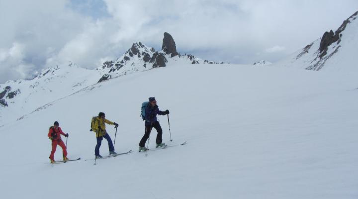 Ski de randonnée dans le Beaufortain - Col de Presset