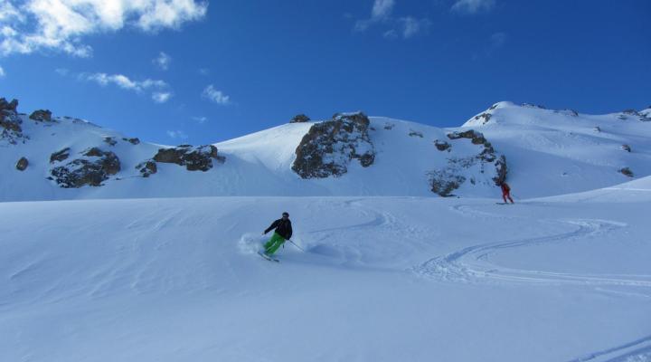 Ski de randonnée au départ de Tignes Tuf de Grassaz