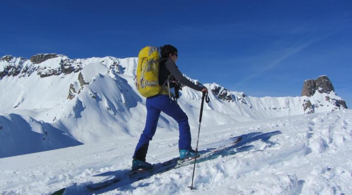 Ski de randonnée dans le Beaofortain - le Mont Rosset