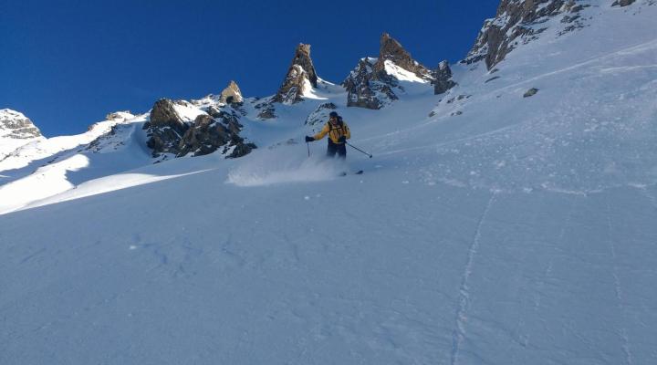 Tignes ski hors piste