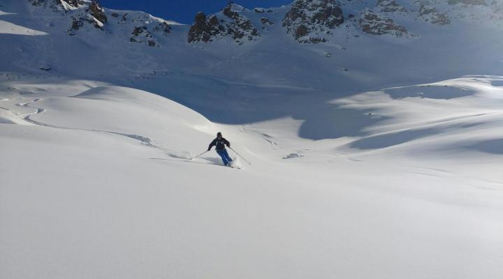 Tignes ski hors piste