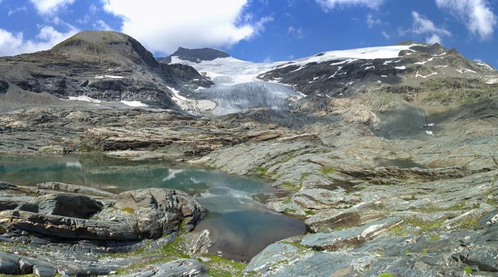 au milieu des lacs de l'Arpont