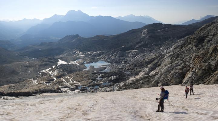 en montant au col du Pelve