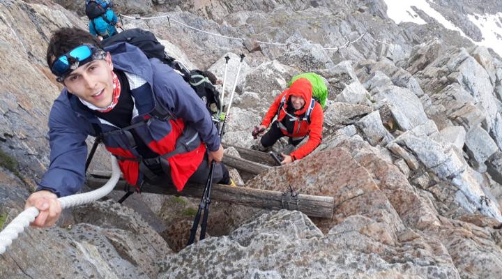 En montant au refuge