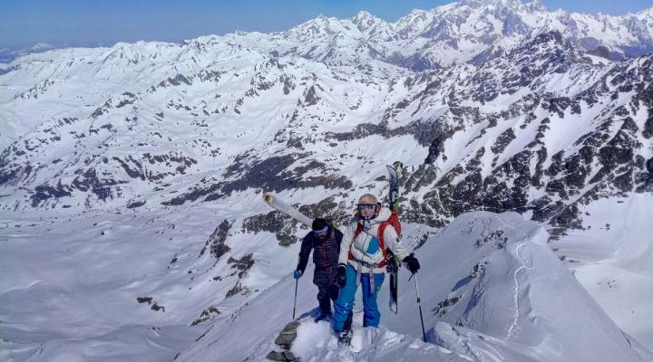 Bec de l’Âne en ski de randonnée - secteur Ruitor