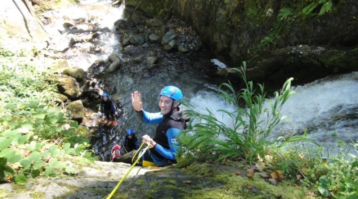 canyonning à Pussy