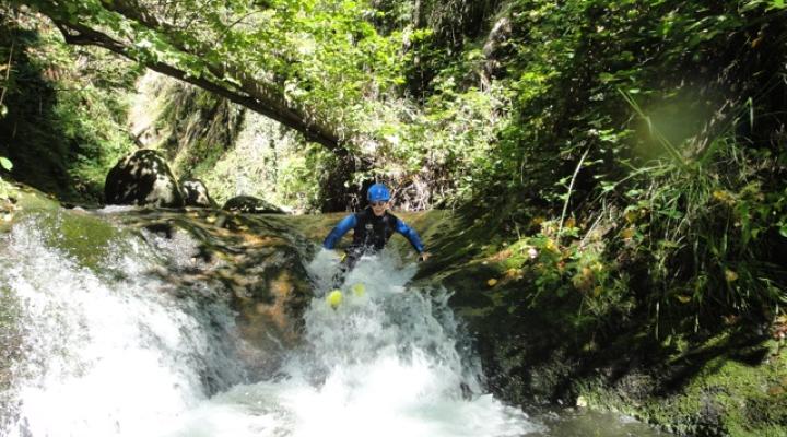 canyonning à Pussy