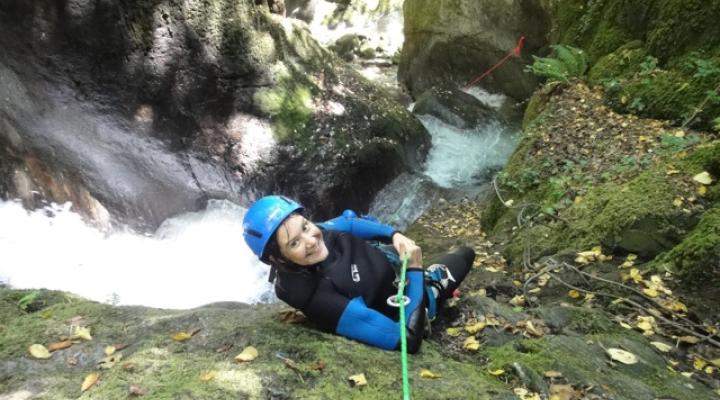canyonning à Pussy