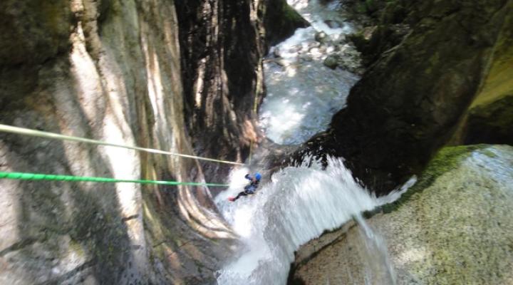 canyonning à Pussy