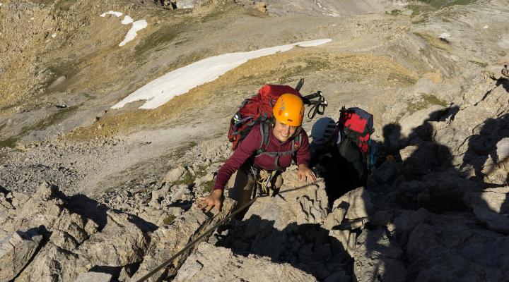 En arrivant au sommet de la Pointe de la vallaisonnay.