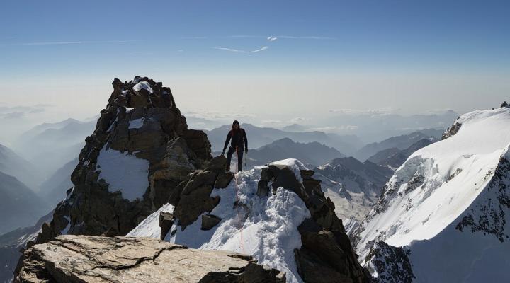 Entre la pointe Dunant et la Dufour