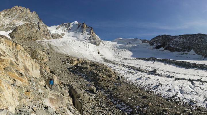 Vue sur le petit et le grand paradis