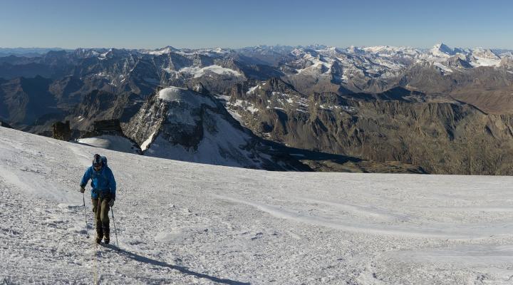 Le sommet n'est plus qu'à une vingtaine de minutes.