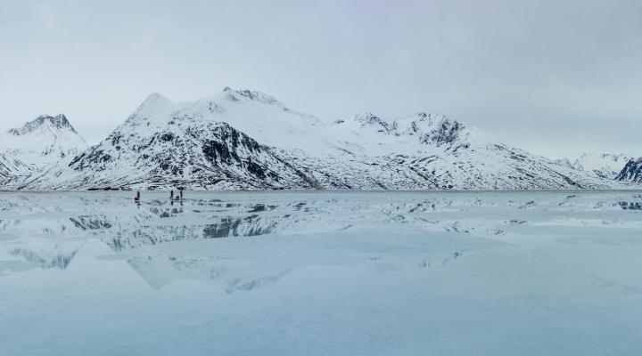 Les pulkas pèsent environ 55kg avec la nourriture pour 10 jours.