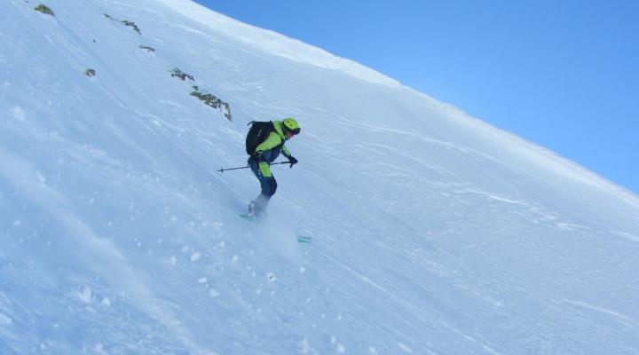 ski hors piste - les Arcs 