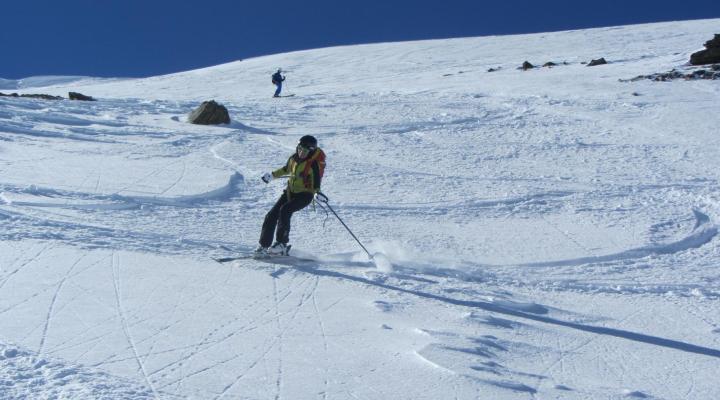 ski hors piste - les Arcs 