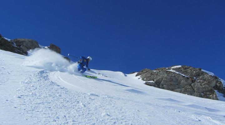 ski hors piste - les Arcs 