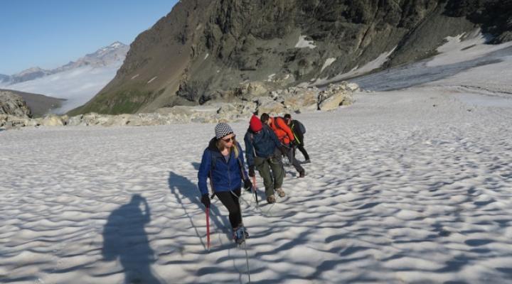 Randonnée glaciaire