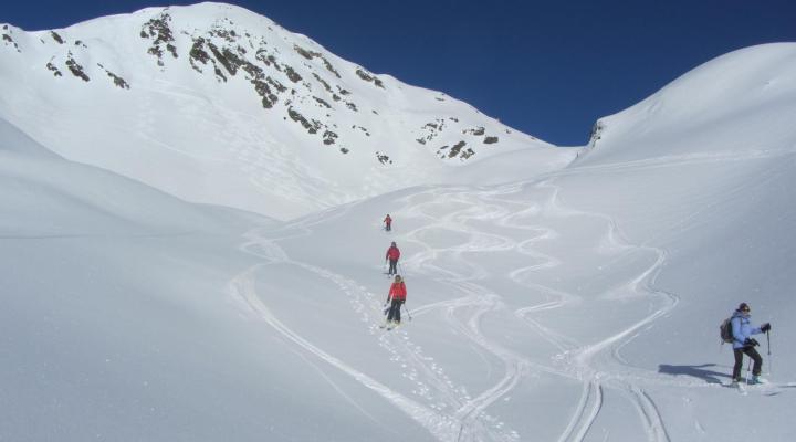 Pointe de la Grande Journée - ski de randonnée dans le Beaufortain