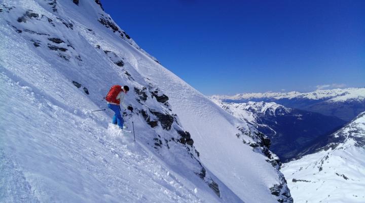 Bec de l’Âne en ski de randonnée - secteur Ruitor