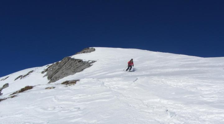 Tignes - ski de randonnée col du Palet Aig de Bacque