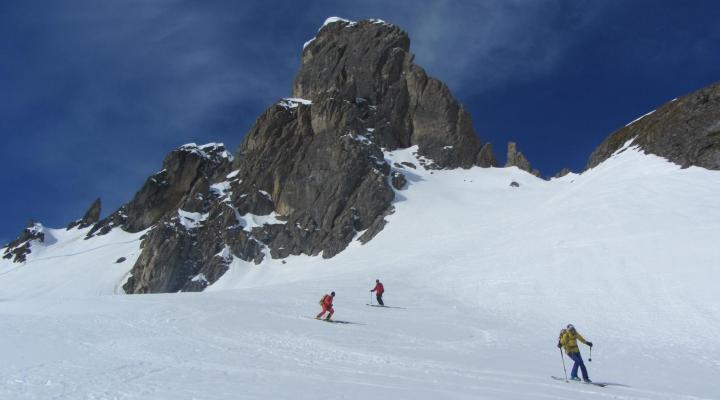 Ski de randonnée dans le Beaufortain, le tour de la Pierra Ment