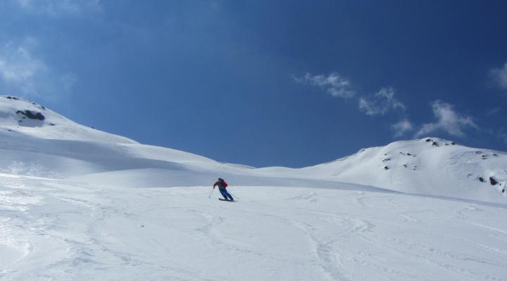 Ski de randonnée en Vanoise - l' Arête de Montséti