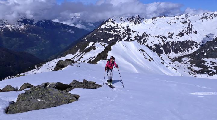 Vers les arêtes de Montsetti