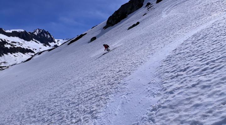 Vers les arêtes de Montsetti